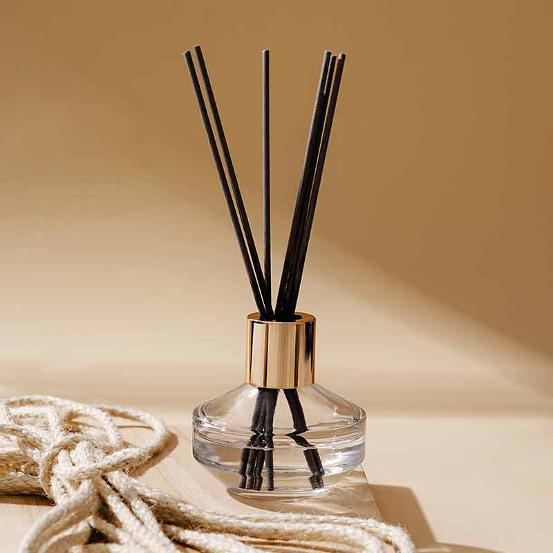 China Factory Direct Clear 100ml Glass Reed Diffuser Container factory and  manufacturers