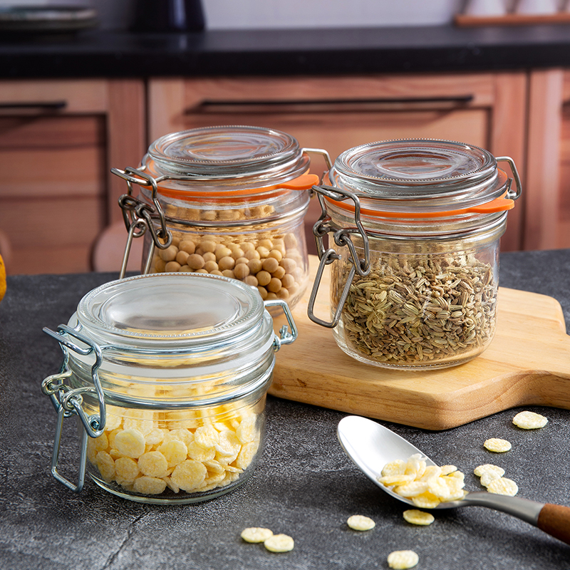 glass cereal containers