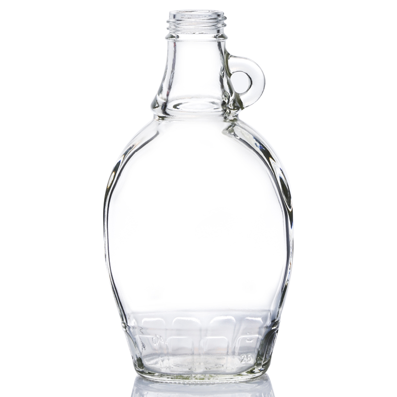 12 oz Syrup Bottle  Glass Syrup Bottles In Bulk with 28mm Finish
