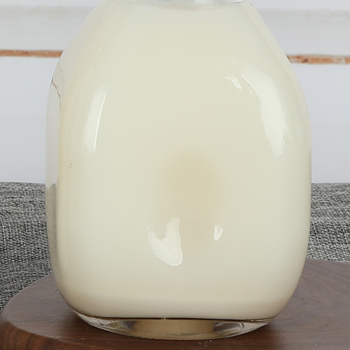 450 ml sklenená fľaša na mlieko