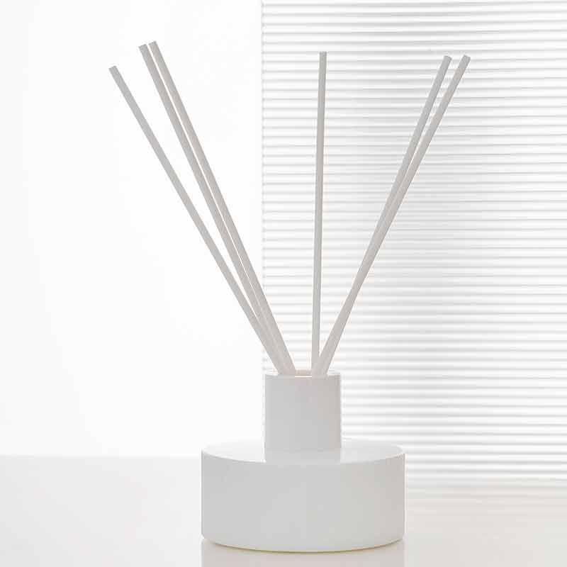 Opal glass reed diffuser bottle