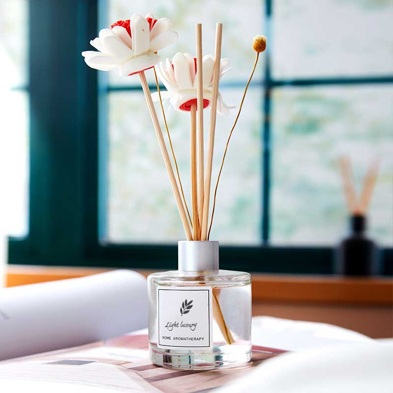 clear reed diffuser glass bottle