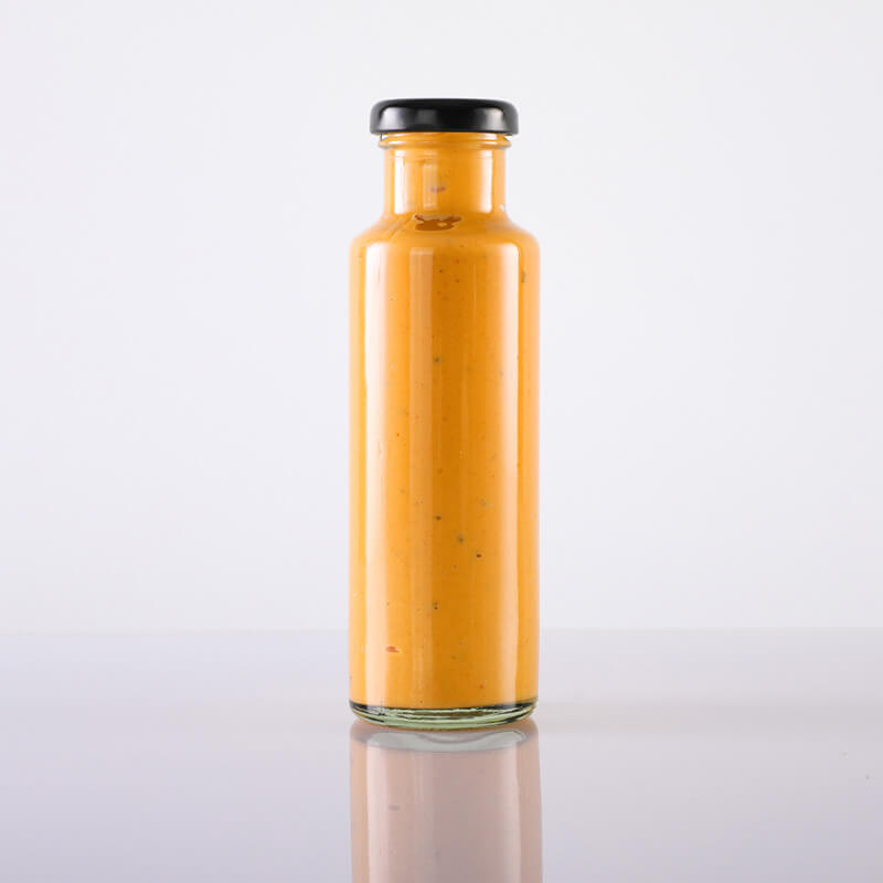 cylinder sauce bottle