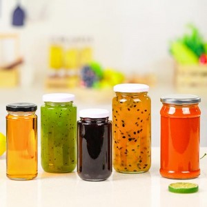 glass food jars