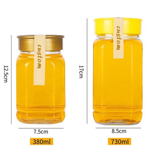 стъклени съдове за мед с капак