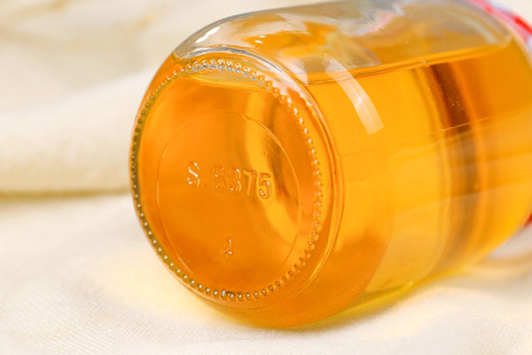 glass honey jar