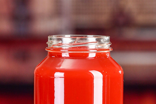 glass sauce jars