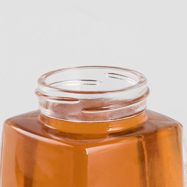 honey glass jar