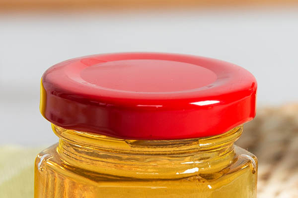 honey jar with lid
