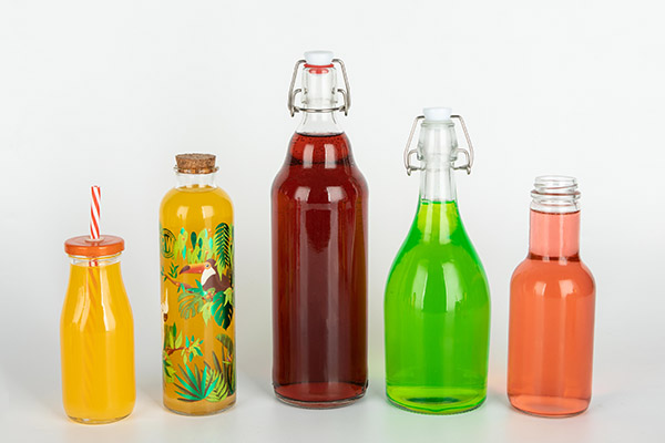 juice glass bottles