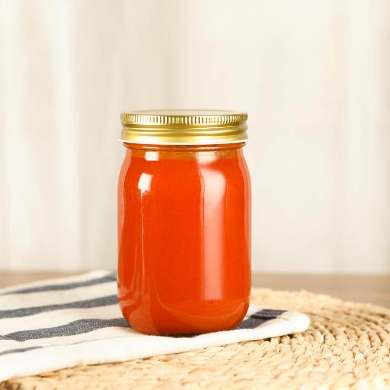 ketchup glass jar 500ml