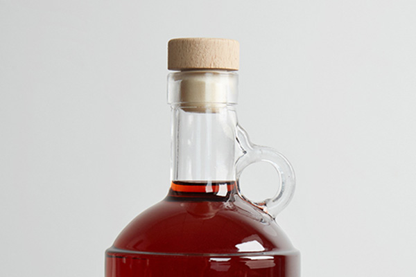 moonshine glass liquor bottle