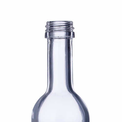 zásoba olejovej sklenenej fľaše