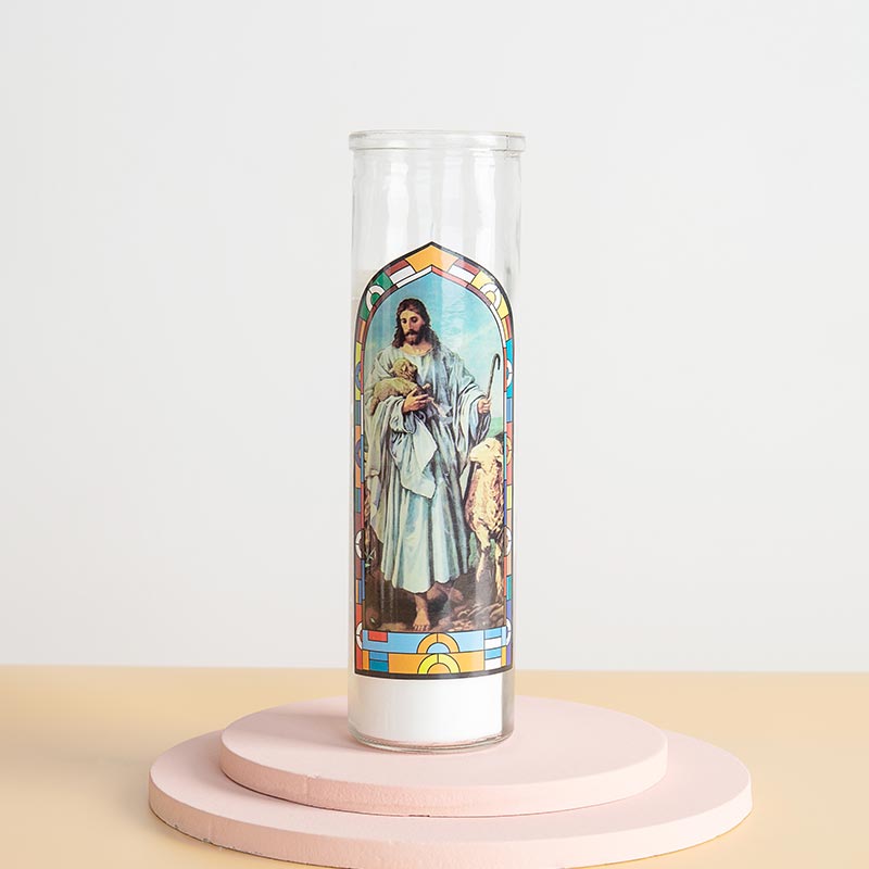 Kerzenglas aus Paryer-Glas