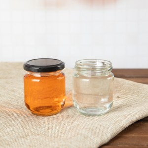 small chutney glass jar