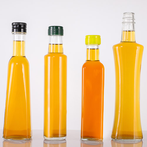 whole glass oil bottles