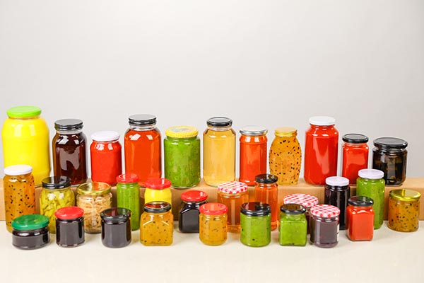 wholesale glass food jars