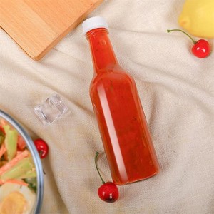 woozy sauce glass bottle